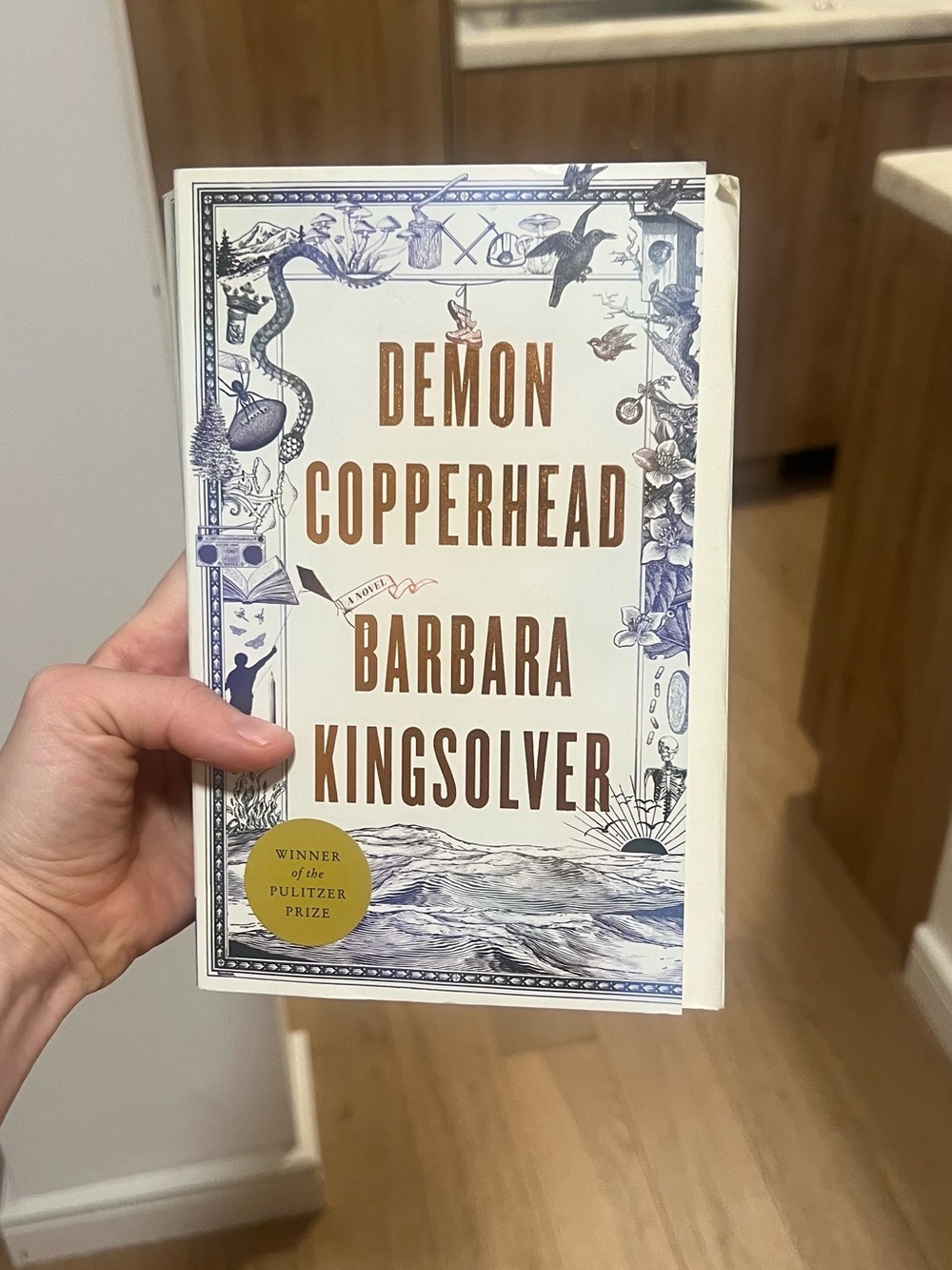 Barbara Kingsolver — "Demon Copperhead" (White Cover) Book to Read